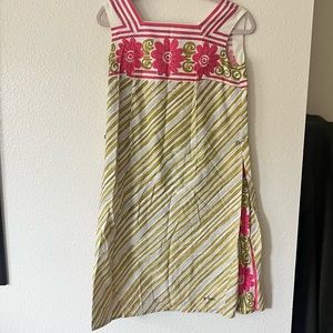 1960s resort wear shift dress: lord and Taylor